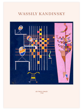 Kandinsky Les Trois Ovales - Art Print